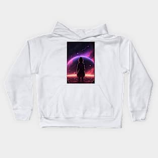 The Fighter in the Space Kids Hoodie